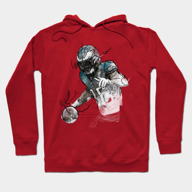 Miles Sanders The Boobie Miles Hoodie by pentaShop